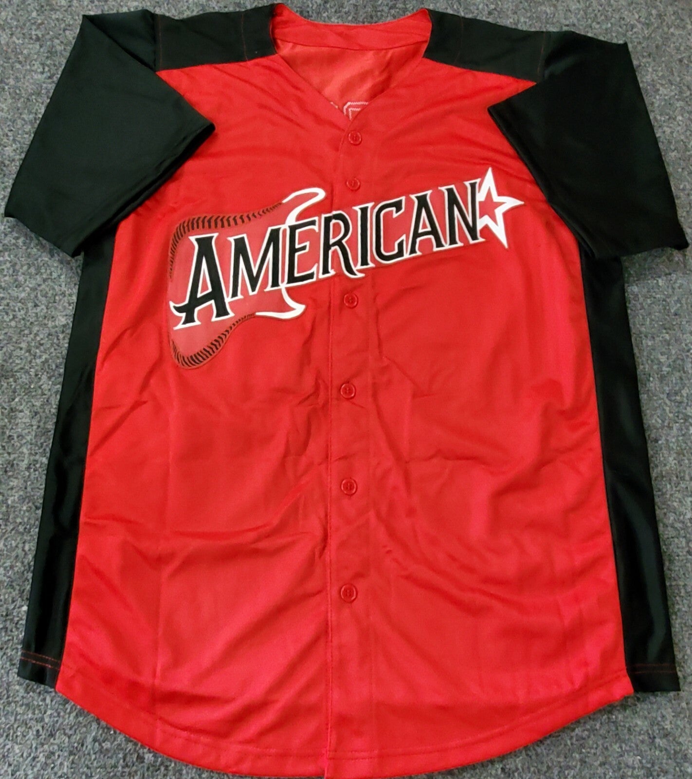 Deivi Garcia Autographed American League Futures Game Custom Jersey Jsa Coa