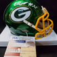Green Bay Packers Eric Stokes Autographed Signed Flash Mini Helmet Jsa Coa