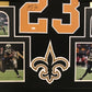 Framed Marshon Lattimore Autographed Signed New Orleans Saints Jersey Jsa Coa