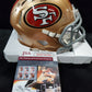 San Francisco 49Ers Vernon Davis Autographed Speed Mini Helmet Jsa Coa