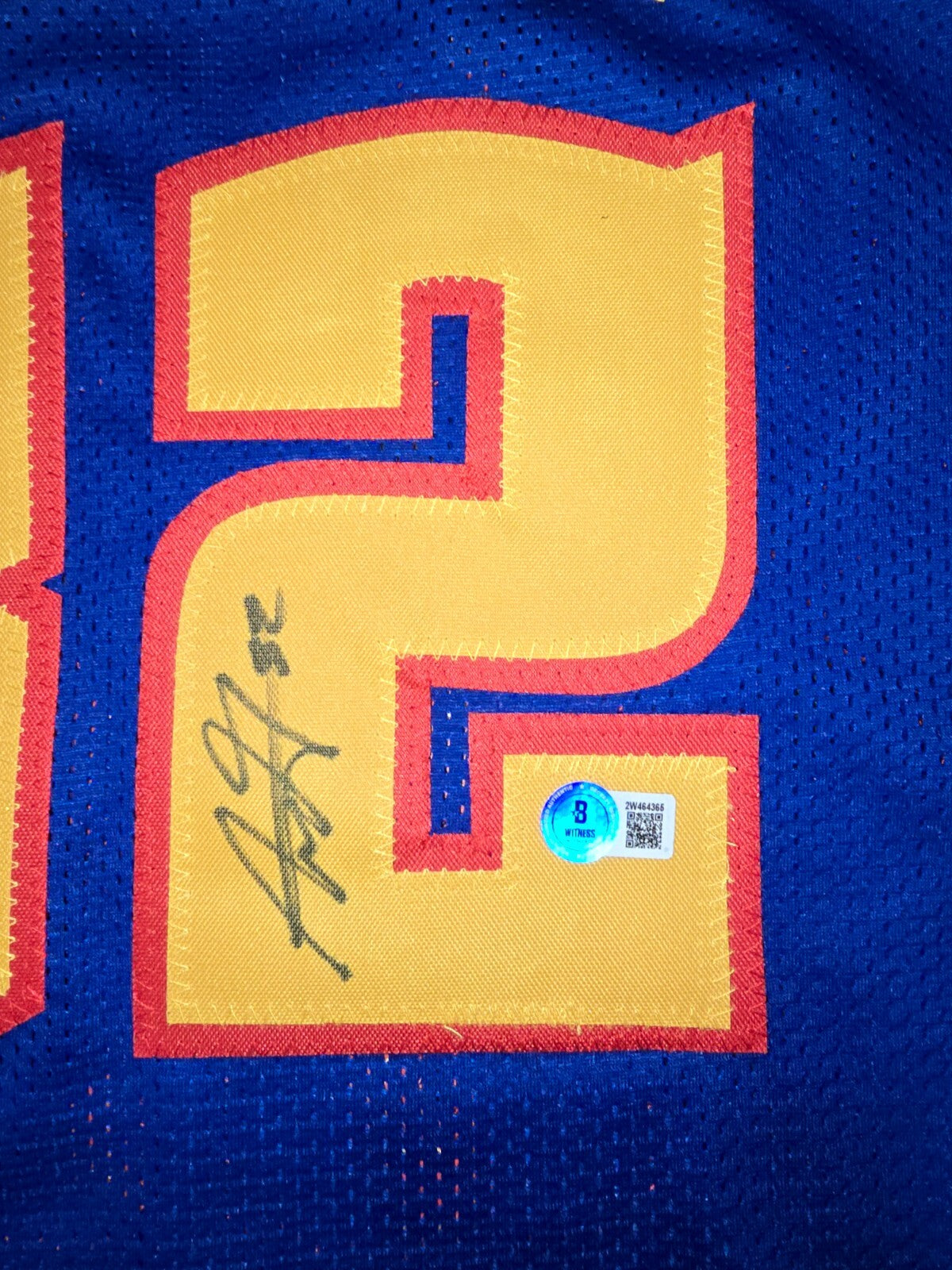 Denver Nuggets Aaron Gordon Autographed Signed Jersey Beckett Holo