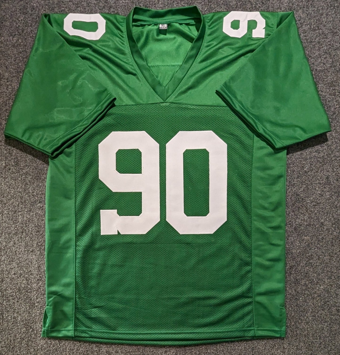 Philadelphia Eagles Jordan Davis Autographed Signed Jersey Jsa Coa