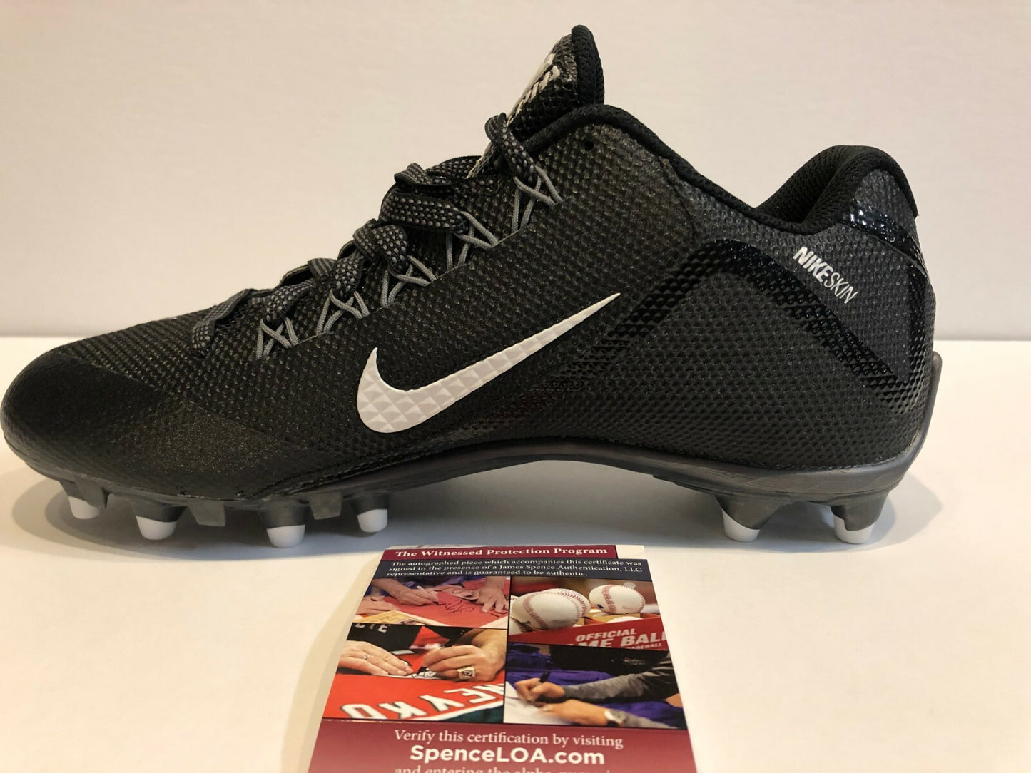 Denver Broncos Daesean Hamilton Autographed Signed Nike Cleat Jsa Coa