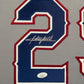 Framed Texas Rangers Adrian Beltre Autographed Signed Jersey Jsa Coa