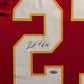 Framed Kansas City Chiefs Kareem Hunt Autographed Signed Jersey Tristar Hologram
