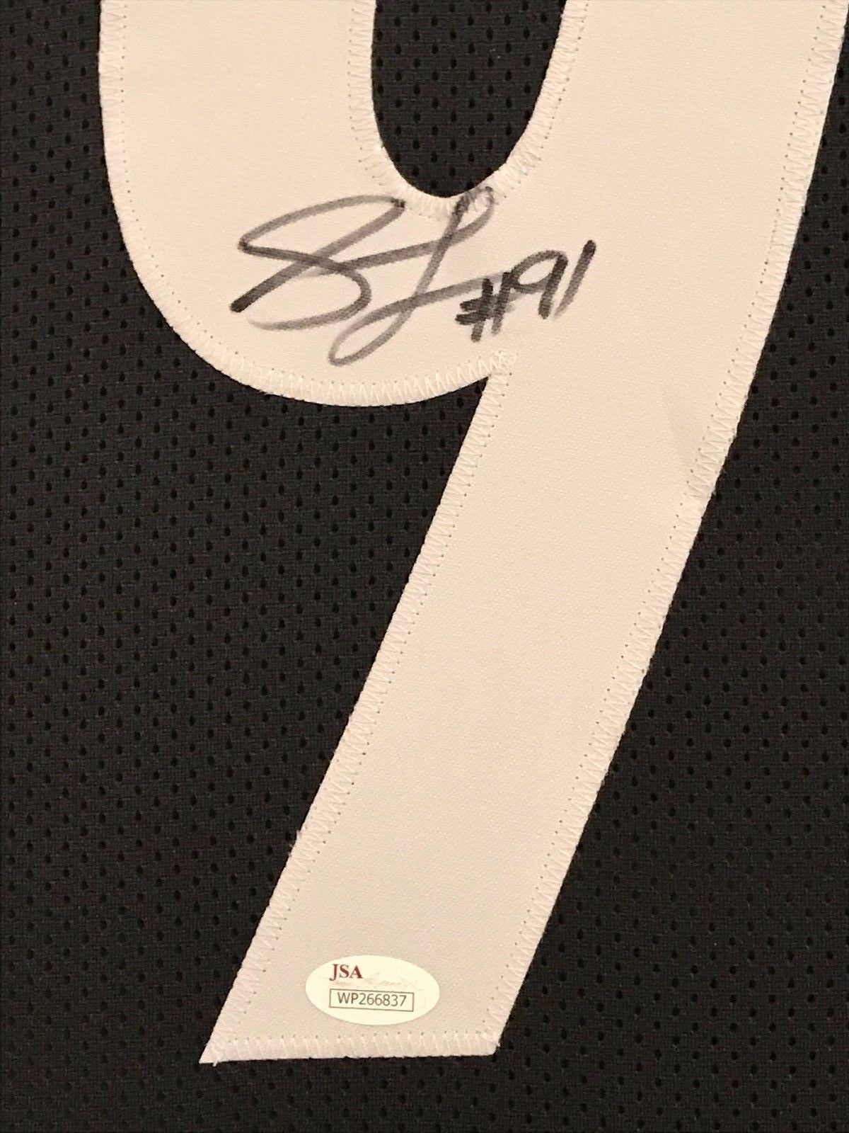 Framed Stephon Tuitt Autographed Signed Pittsburgh Steelers Jersey Jsa Coa