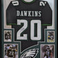 MVP Authentics Framed Philadelphia Eagles Brian Dawkins Autographed Signed Jersey Jsa Coa 594 sports jersey framing , jersey framing