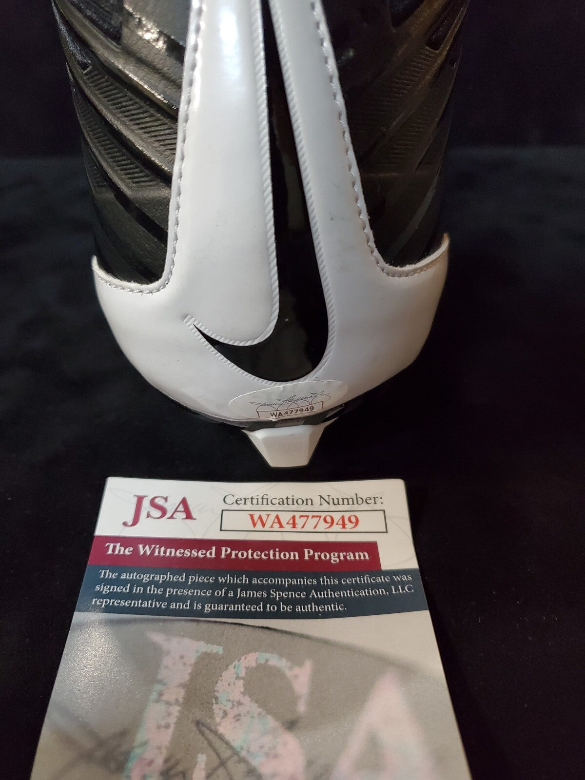 Daunte Culpepper Autographed Signed Cleat Jsa Coa