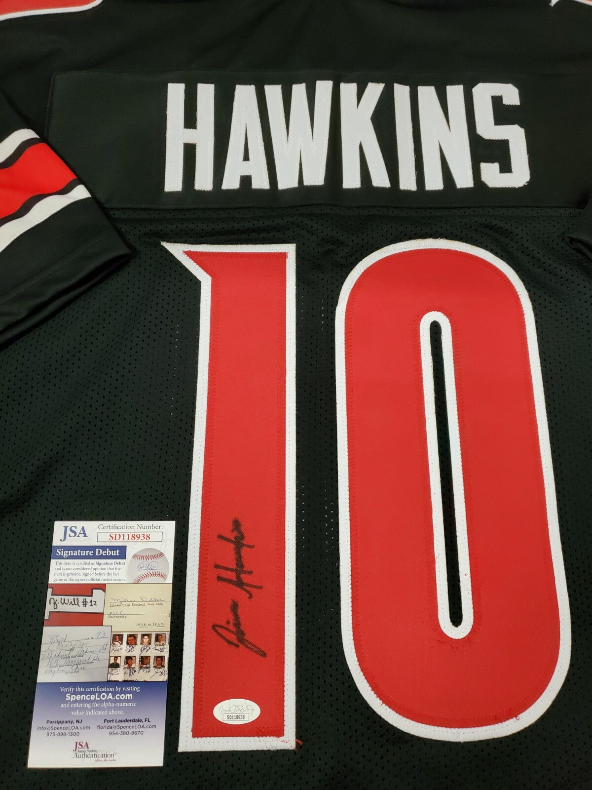 Louisville Cardinals Javian Hawkins Autographed Signed Jersey Jsa Coa