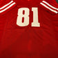 Wisconsin Badgers Troy Fumagalli Autographed Signed Jersey Jsa  Coa