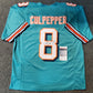 Miami Dolphins Daunte Culpepper Autographed Signed Jersey Jsa Coa