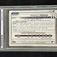Oswald Peraza Autographed Topps Bowman Yankees Bp-50  Psa Slabbed