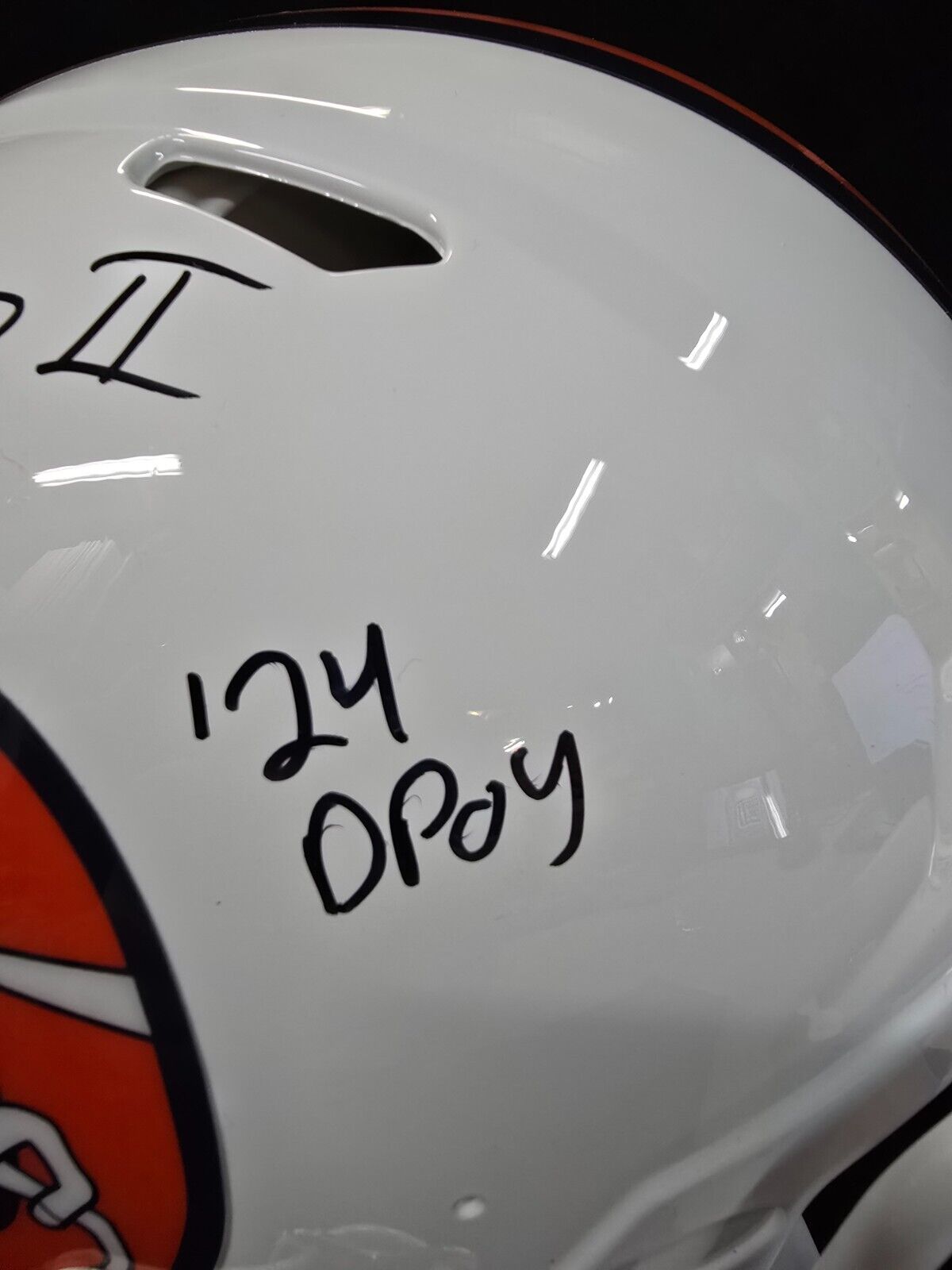 Denver Broncos Pat Surtain Ii Signed Insc Authentic Full Size Helmet Beckett