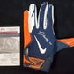 Denver Broncos Damarri Mathis Autographed Signed Glove Jsa Coa
