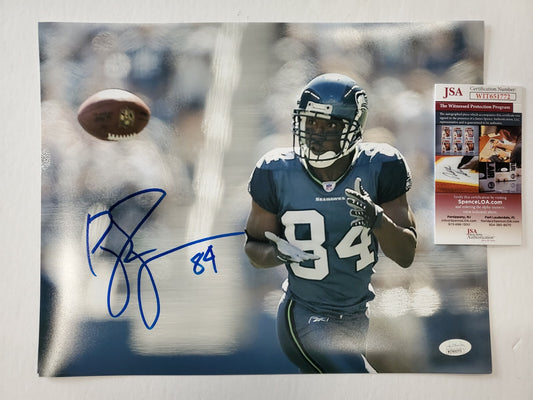 Seattle Seahawks Bobby Engram Autographed Signed 11X14 Photo Jsa  Coa
