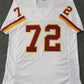 Washington Football Dexter Manley Autographed Inscribed Jersey Jsa Coa
