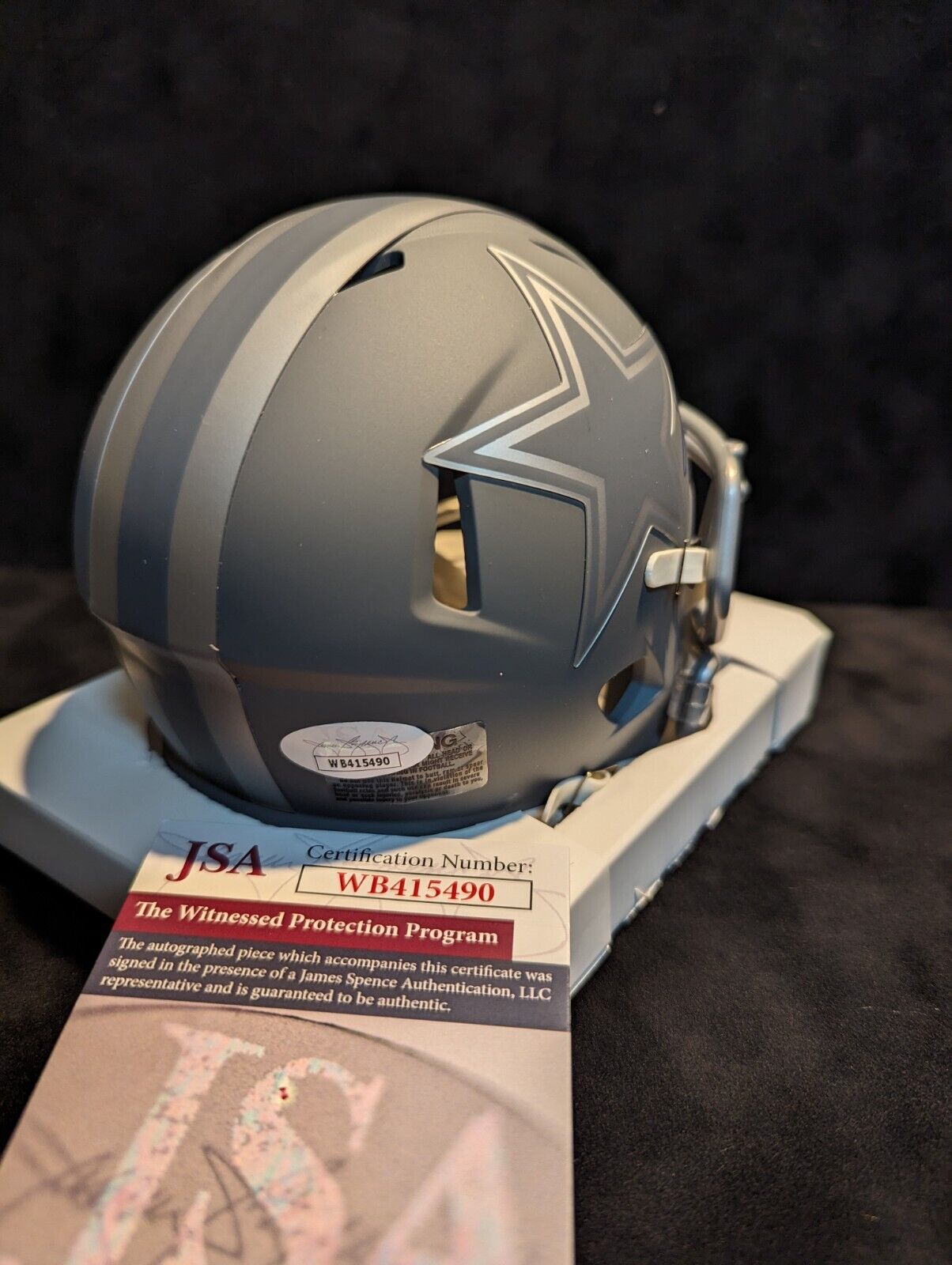 dallas cowboys custom motorcycle helmets Jersey Framing