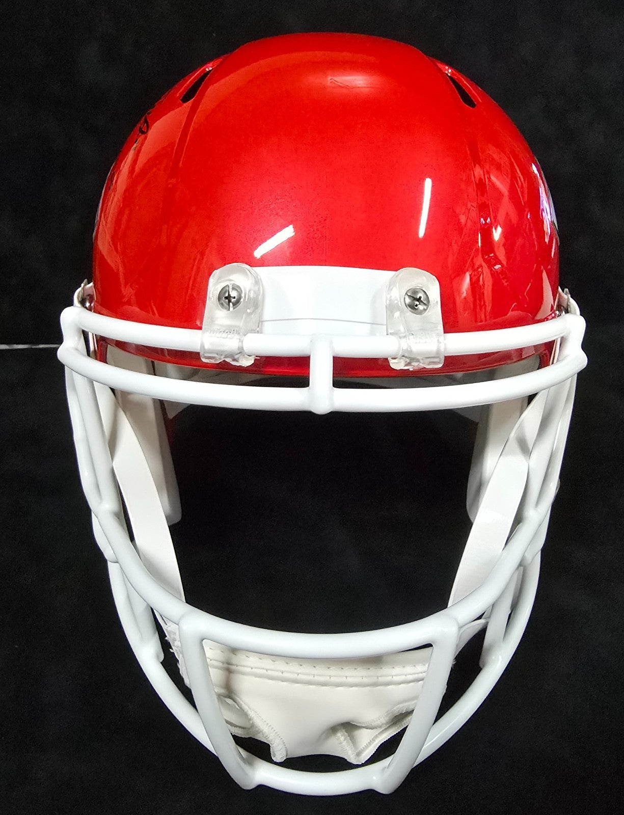 Kansas City Chiefs Trent Mcduffie Autographed Replica Full Size Helmet Bas Coa