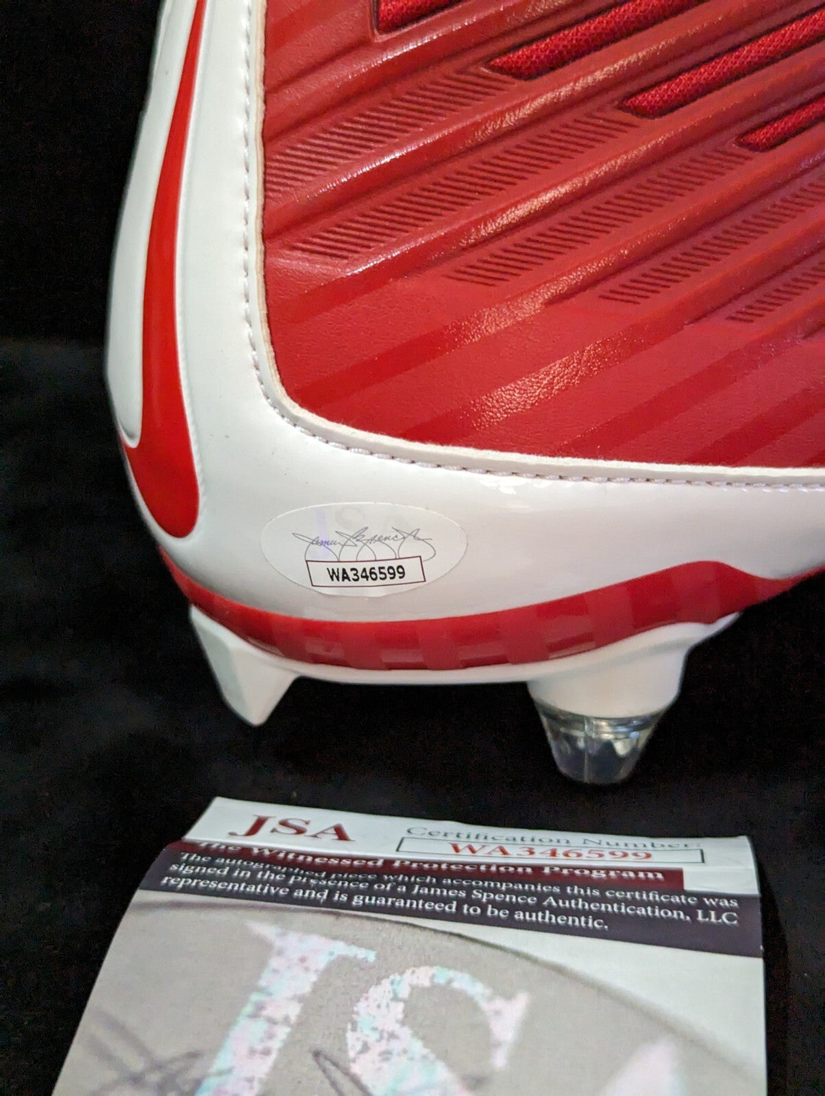 Kansas City Chiefs L'jarius Sneed Autographed Signed Cleat Jsa Coa