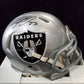 Las Vegas Raiders Kenyan Drake Autographed Signed Speed Mini Helmet Bas Holo