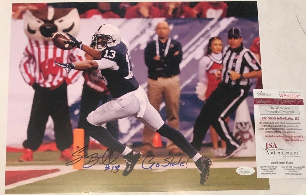 Saeed Blacknall Autographed Signed Inscribed Penn State 11X14 Photo Jsa Coa