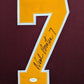 MVP Authentics Framed Minnesota Gophers Neal Broten Autographed Signed Jersey Tse Coa 585 sports jersey framing , jersey framing