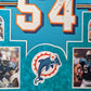 Framed In Suede Miami Dolphins Zach Thomas Autographed Signed Jersey Jsa Coa