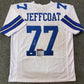 Jim Jeffcoat Autographed Signed Inscribed Dallas Cowboys Jersey Jsa  Coa