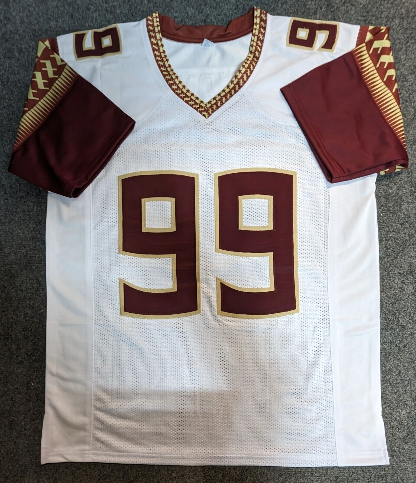 Florida State Seminoles Brian Burns Autographed Signed Jersey Jsa Coa