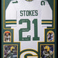 Framed Green Bay Packers Eric Stokes Autographed Signed Inscribed Jersey Jsa Coa