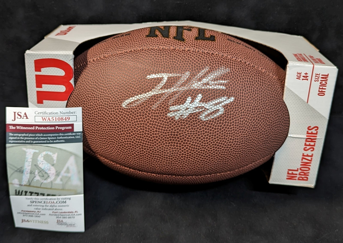 Jevon Holland Autographed Signed Nfl Football Jsa Coa