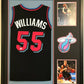 Framed Miami Heat Jason Williams Autographed Signed Miami Vice Jersey Psa Coa