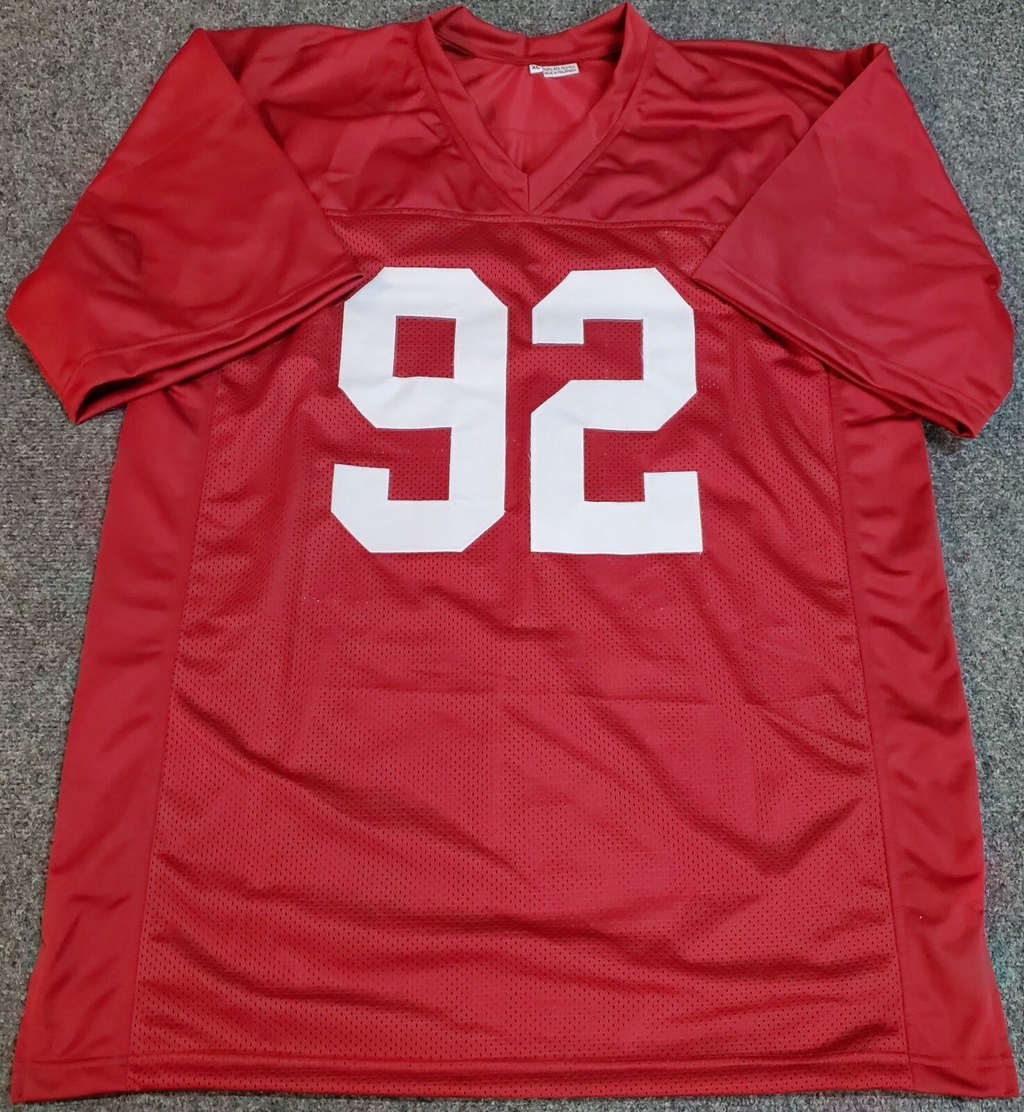 Alabama Crimson Tide Quinnen Williams Autographed Signed Jersey Jsa Coa