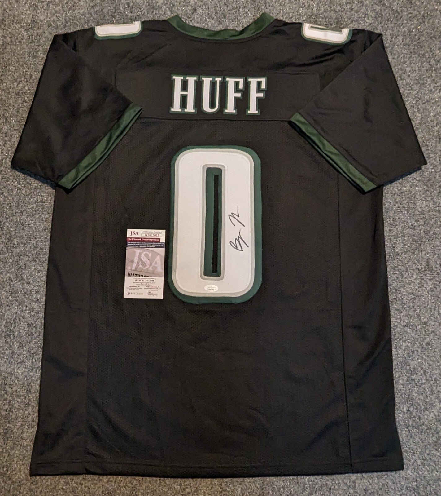 Philadelphia Eagles Bryce Huff Autographed Signed Jersey Jsa Coa