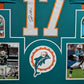 Framed Miami Dolphins Jaylen Waddle Autographed Signed Jersey Jsa Coa
