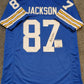 Pitt Panthers Rickey Jackson Autographed Signed Jersey Beckett  Coa