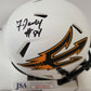 Frank Darby Autographed Arizona State Sun Devils Lunar Mini Helmet Jsa Coa