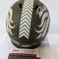 Denver Broncos Patrick Surtain Ii Signed Salute To Service Mini Helmet Jsa Coa