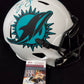 Jason Taylor Signed Miami Dolphins Full Size Lunar Replica Helmet Jsa Coa