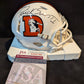 Denver Broncos Patrick Surtain Ii Signed White Throwback Mini Helmet Jsa Coa