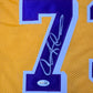 Los Angeles Lakers Dennis Rodman Autographed Signed Jersey Jsa Holo