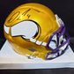 Minnesota Vikings Dalvin Cook Autographed Signed Flash Mini Helmet Beckett Holo