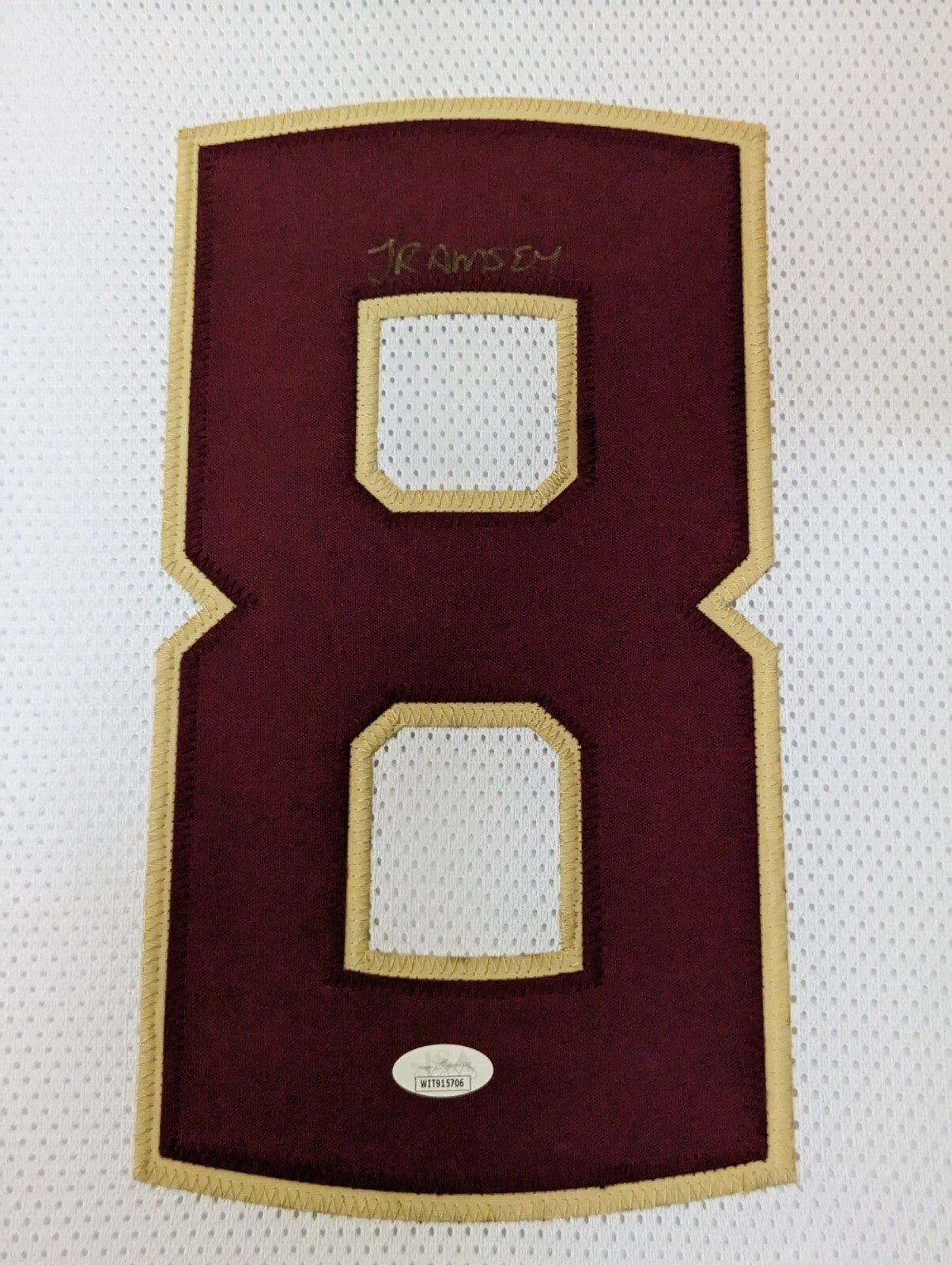 Framed Florida State Seminoles Jalen Ramsey Autographed Jersey Jsa Coa