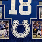 Framed In Suede Indianapolis Colts Peyton Manning Signed Jersey Fanatics Holo
