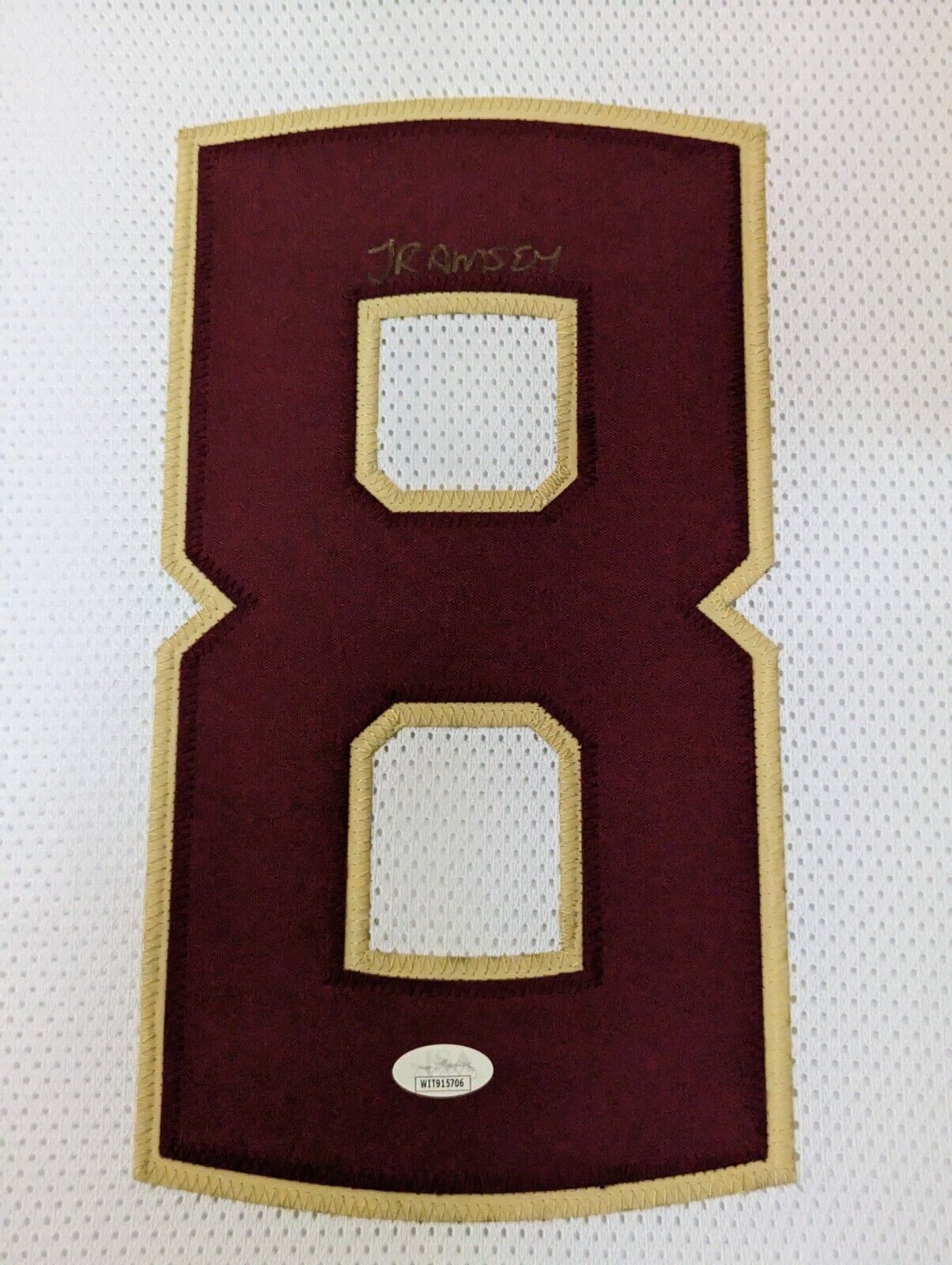 MVP Authentics Framed Florida State Seminoles Jalen Ramsey Autographed Jersey Jsa Coa 540 sports jersey framing , jersey framing