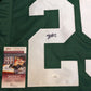 MVP Authentics New York Jets Israel "Izzy" Abanikanda Autographed Signed Jersey Jsa Coa 90 sports jersey framing , jersey framing