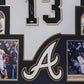 Framed Atlanta Braves Ronald Acuna Jr Autographed Jersey Acuna Hologram