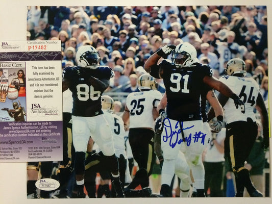 Daquan Jones Autographed Signed Signed Penn State 8X10 Photo Jsa Coa