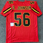 Kansas City Chiefs Derrick Johnson Autographed Signed Jersey Psa Coa