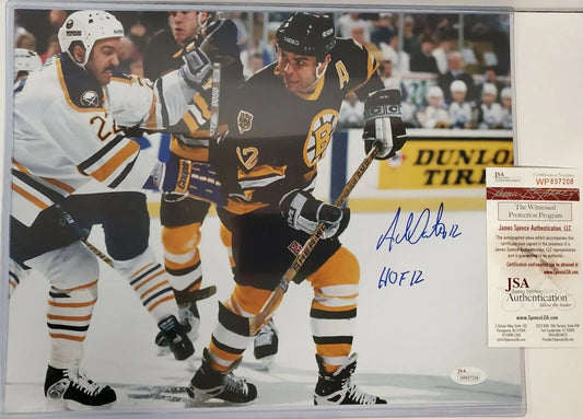 MVP Authentics Adam Oates Autographed Signed Inscribed Boston Bruins 11X14 Photo Jsa  Coa 45 sports jersey framing , jersey framing